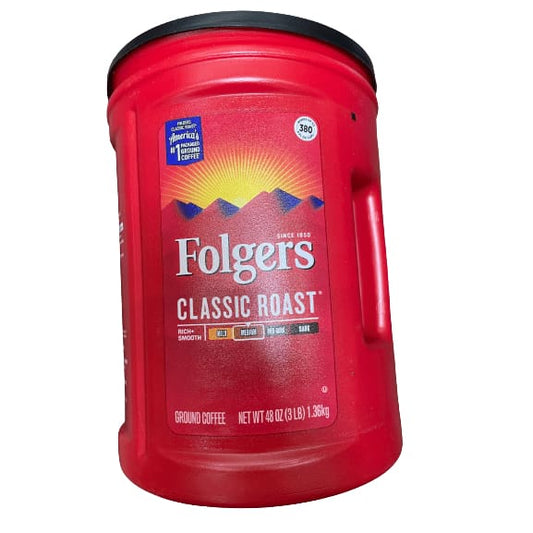 Folgers Folgers Classic Roast Ground Coffee, 40.3-Ounce