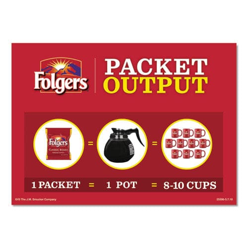 Folgers Coffee Black Silk 1.4 Oz Packet 42/carton - Food Service - Folgers®