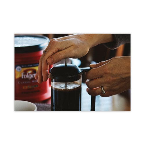 Folgers Coffee Classic Roast Ground 25.9 Oz Canister 6/carton - Food Service - Folgers®