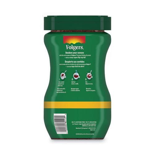 Folgers Instant Coffee Crystals Classic Decaf 8 Oz - Food Service - Folgers®
