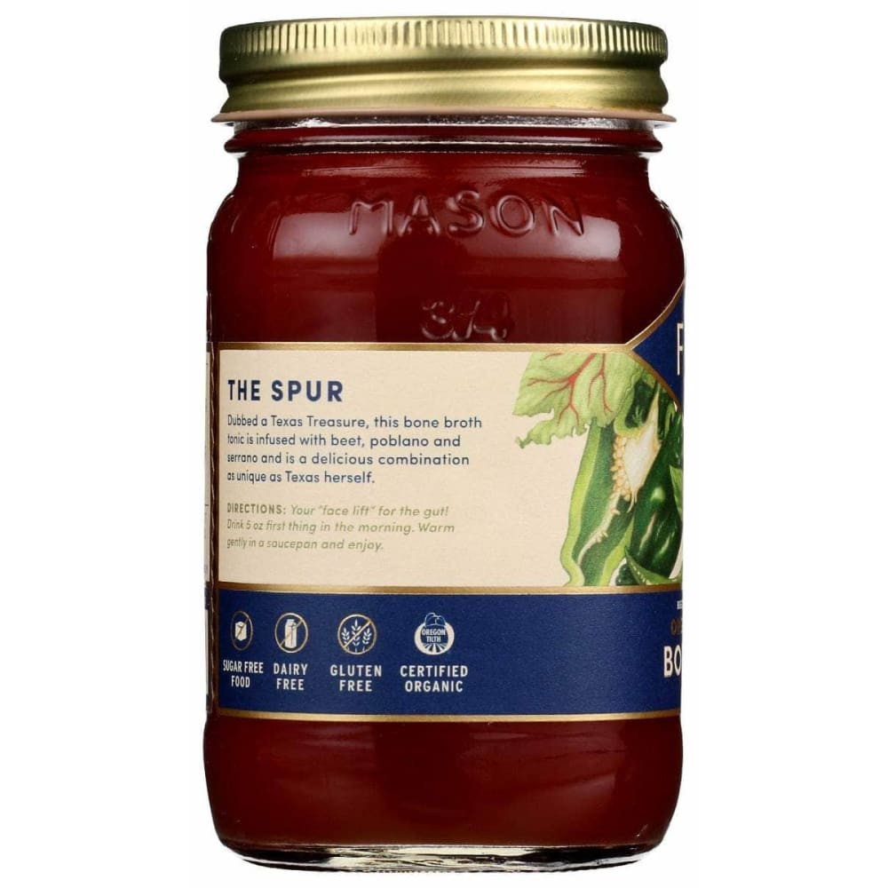 FOND BONE BROTH Fond Bone Broth Chicken Bone Broth Beet Poblano, 14 Oz