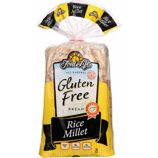 FOOD FOR LIFE Grocery > Bread FOOD FOR LIFE: Gluten Free Rice Millet Bread, 24 oz
