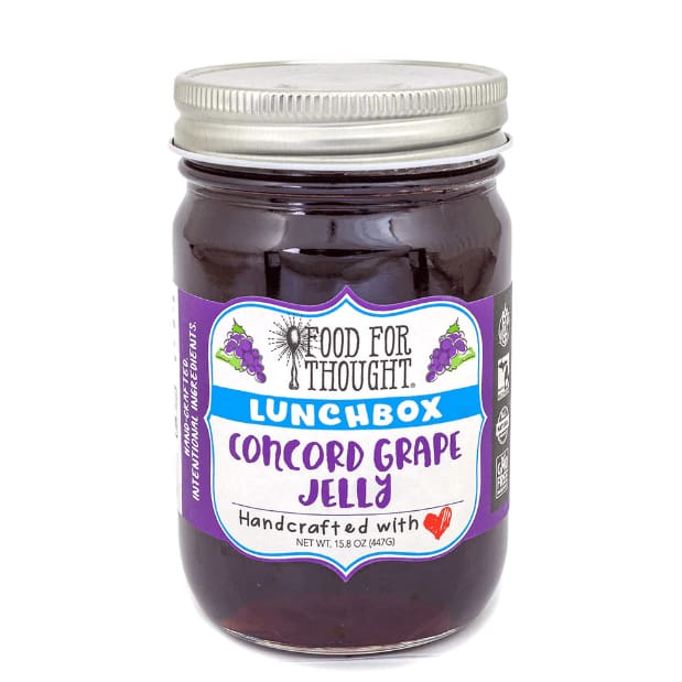FOOD FOR THOUGHT Grocery > Pantry > Jams & Jellies FOOD FOR THOUGHT: Concord Grape Jelly, 15.8 oz