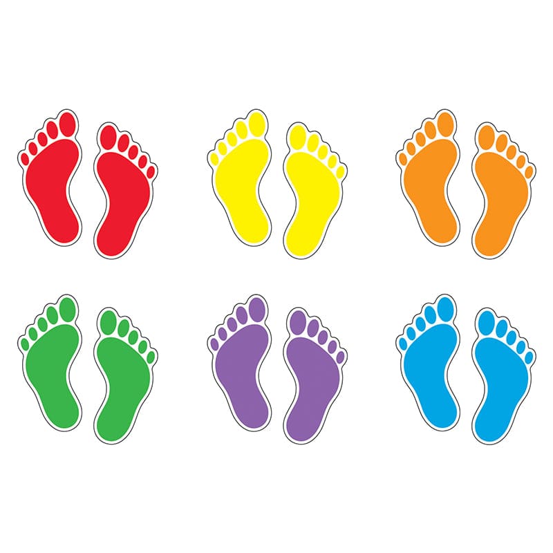 Footprints Variety Pk Classic Accents (Pack of 6) - Accents - Trend Enterprises Inc.