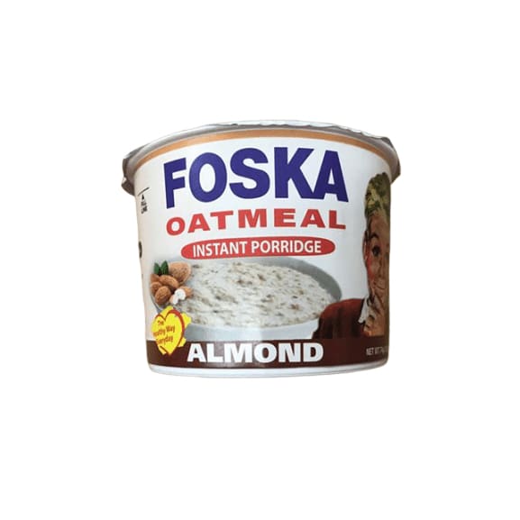 Foska Almond Oatmeal Instant Porridge, 2.6 oz - ShelHealth.Com