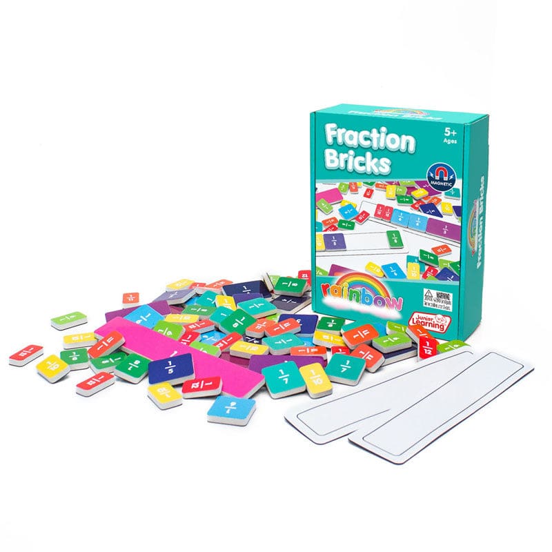 Fraction Bricks (Pack of 2) - Fractions & Decimals - Junior Learning