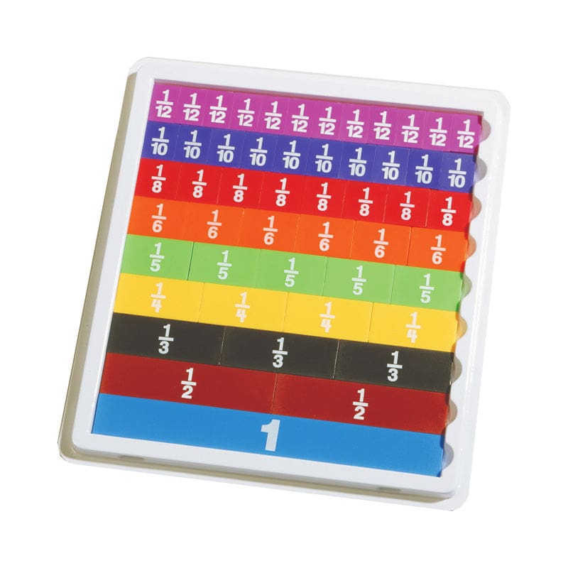 Fraction Tiles With Tray (Pack of 2) - Fractions & Decimals - Learning Advantage