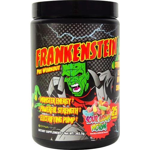 Frankenstein Energy Frankenstein Pre Workout Sour Grave Worms 25 servings - Frankenstein Energy
