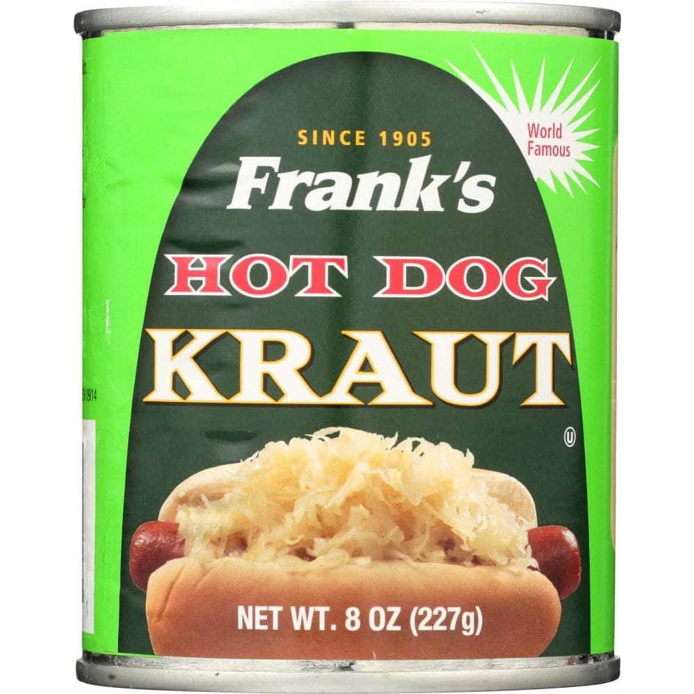 Franks Franks Hot Dog Sauerkraut, 8 oz