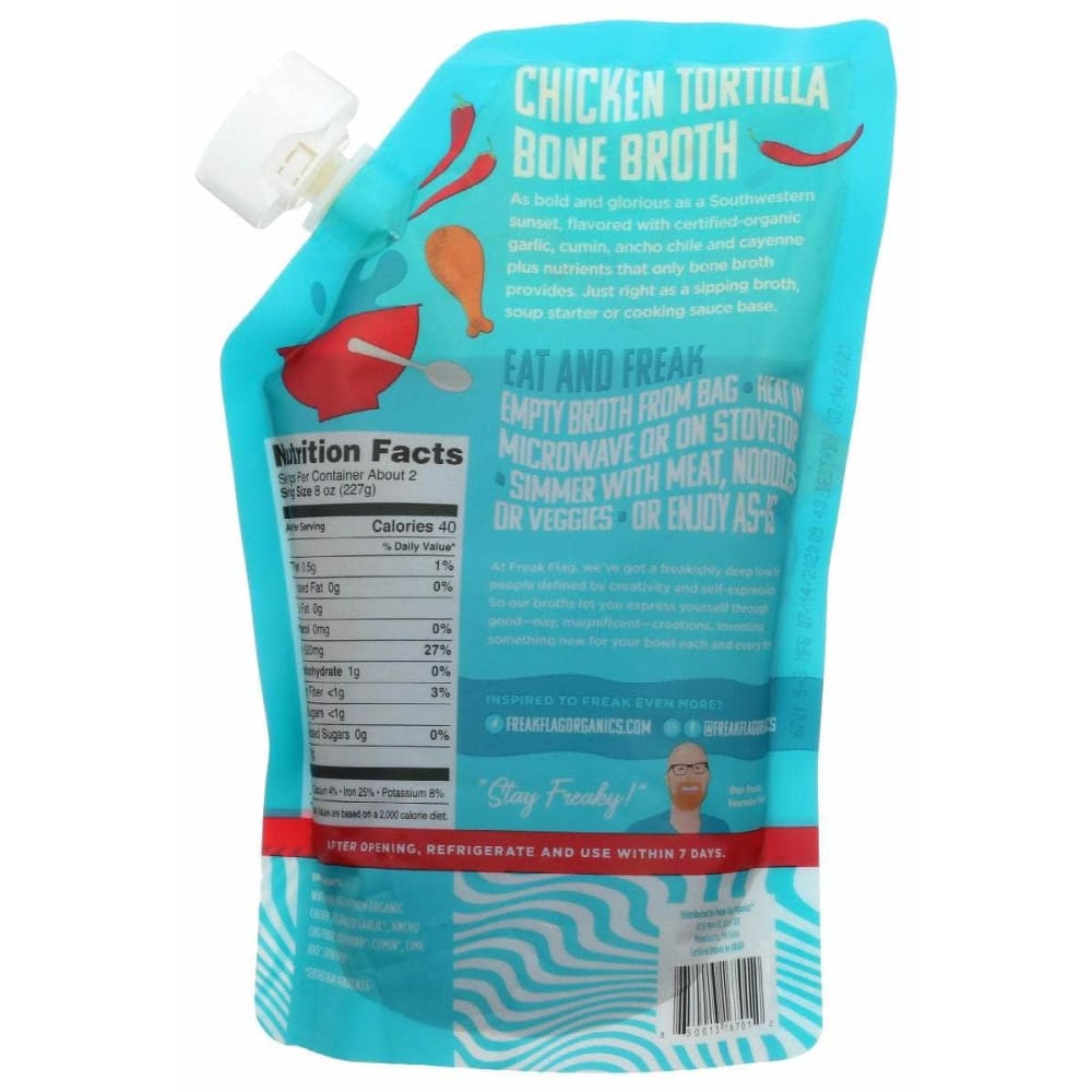 FREAK FLAG ORGANICS Grocery > Soups & Stocks FREAK FLAG ORGANICS: Broth Chicken Tortilla, 16 oz