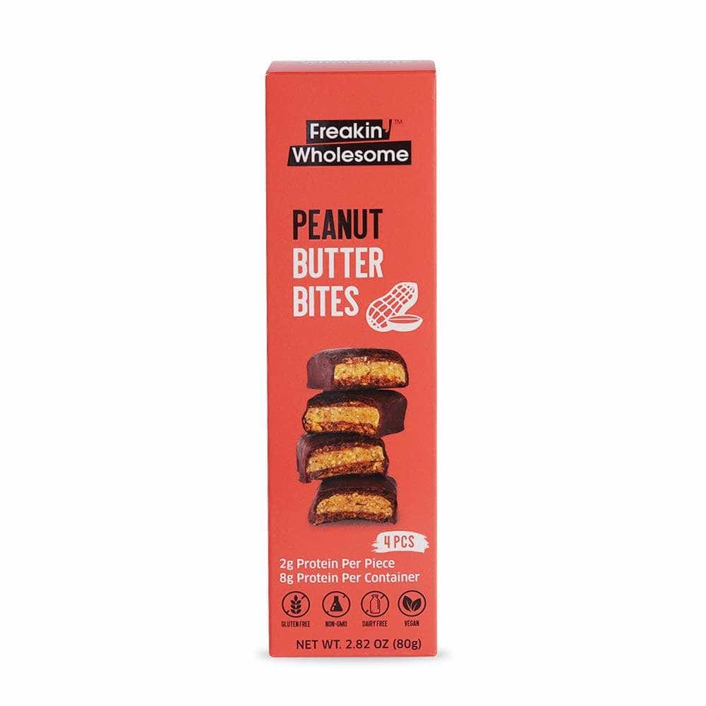 FREAKIN WHOLESOME Grocery > Refrigerated FREAKIN WHOLESOME: Peanut Butter Bites, 2.82 oz