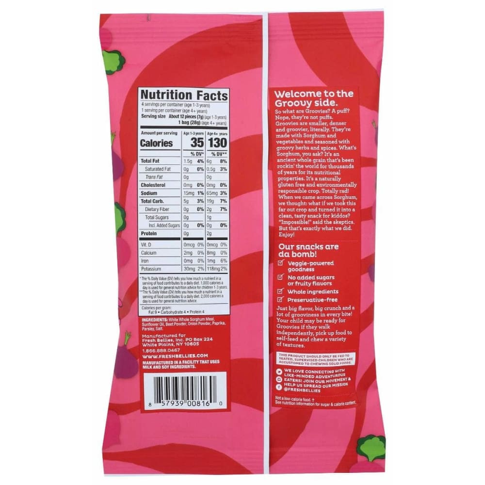 FRESH BELLIES Fresh Bellies Baby Food Turn Up Beet, 1 Oz