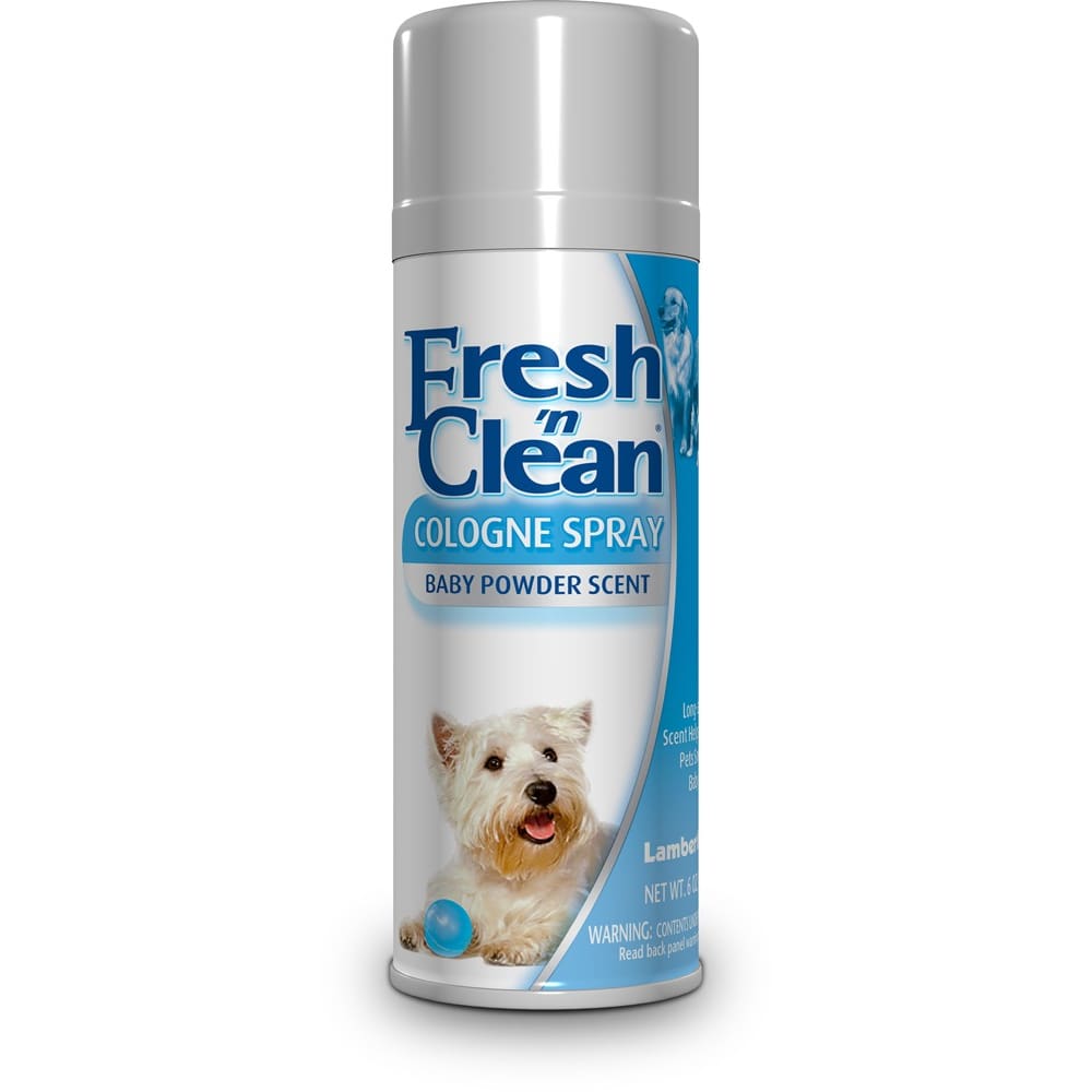 Fresh N Clean Baby Powder Scent Cologne Spray for Dogs 6 oz - Pet Supplies - Fresh N Clean