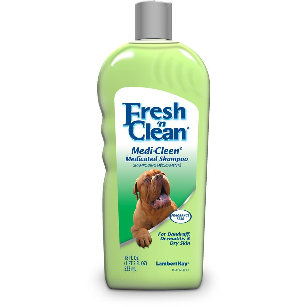Fresh N Clean Medi-Clean Medicated Shampoo 18 fl. oz - Pet Supplies - Fresh N Clean