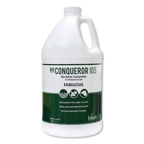 Fresh Products Bio Conqueror 105 Enzymatic Odor Counteractant Concentrate Lavendar 1 Gal Bottle 4/carton - Janitorial & Sanitation - Fresh