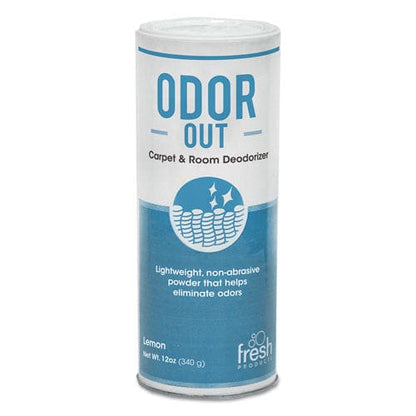 Fresh Products Odor-out Rug/room Deodorant Lemon 12 Oz Shaker Can 12/box - Janitorial & Sanitation - Fresh Products