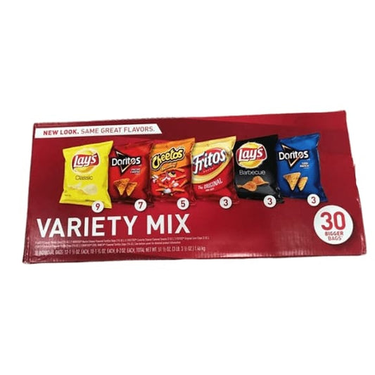 Frito-Lay Potato Chips & Snacks Variety Pack, 30 ct. - ShelHealth.Com