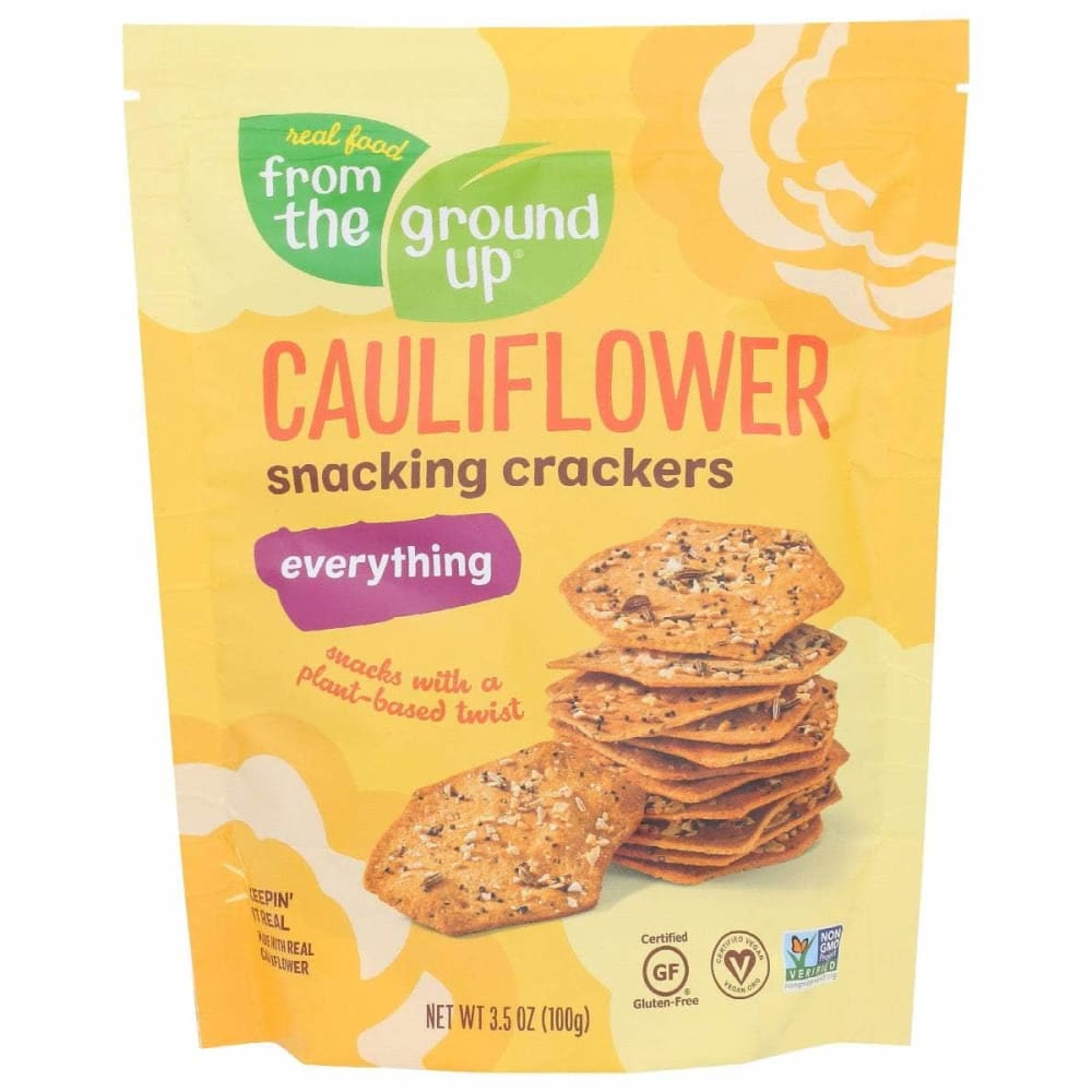 FROM THE GROUND UP From The Ground Up Cracker Caul Snack Evrythg, 3.5 Oz