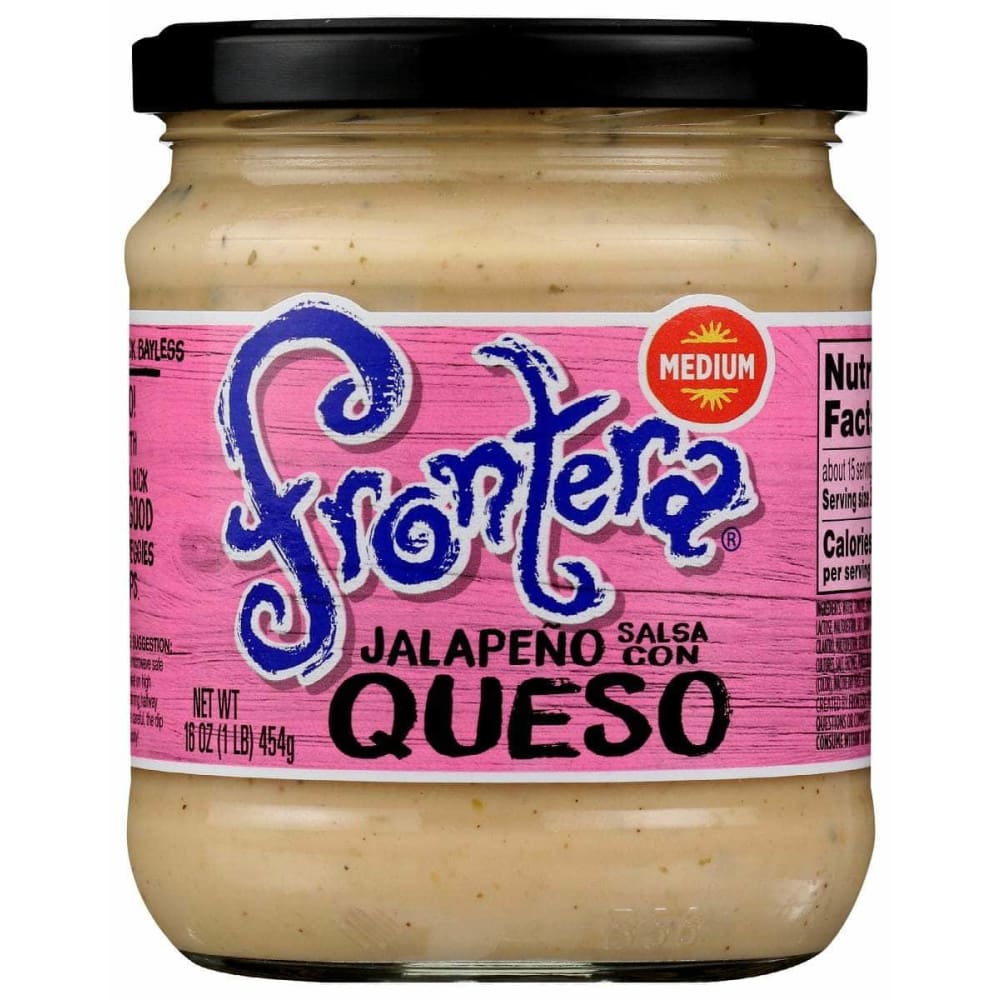 FRONTERA FRONTERA Salsa Jalapeno Con Queso, 16 oz