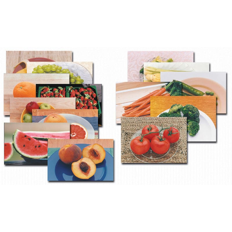 Fruits & Vegetables Poster Set-14 - Science - Stages Learning Materials