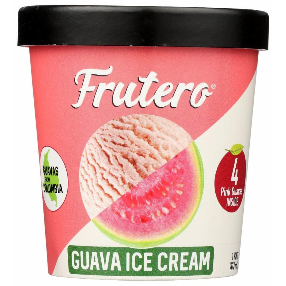 FRUTERO ICE CREAM Grocery > Frozen FRUTERO ICE CREAM: Guava Ice Cream, 1 pt
