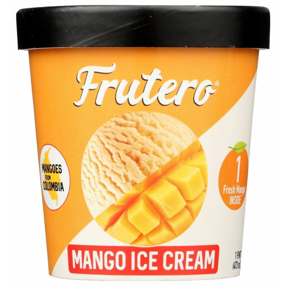 FRUTERO ICE CREAM Grocery > Frozen FRUTERO ICE CREAM: Mango Ice Cream, 1 pt