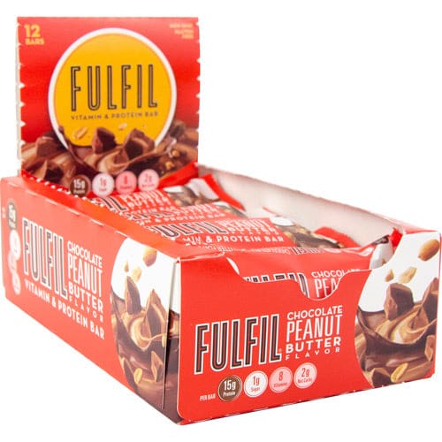 Fulfilnutrition Fulfil Protein Bars Chocolate Peanut Butter 12 ea - Fulfilnutrition
