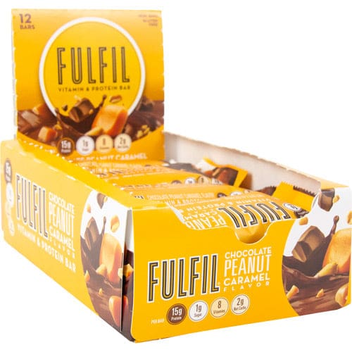 Fulfilnutrition Fulfil Protein Bars Chocolate Peanut Caramel 12 ea - Fulfilnutrition