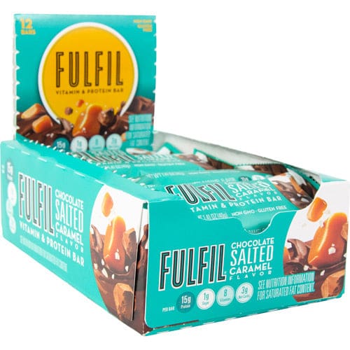 Fulfilnutrition Fulfil Protein Bars Chocolate Salted Caramel 12 ea - Fulfilnutrition