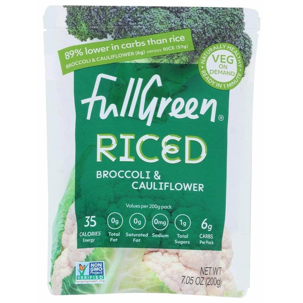 Fullgreen Fullgreen Riced Broccoli & Cauliflower, 7.05 Oz