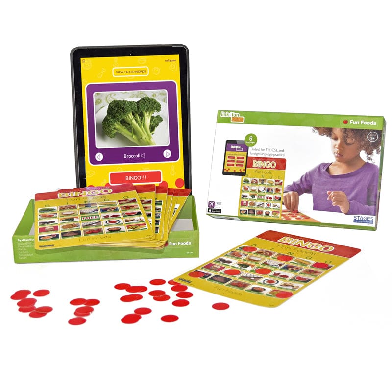 Fun Foods Bingo (Pack of 3) - Bingo - Stages Learning Materials