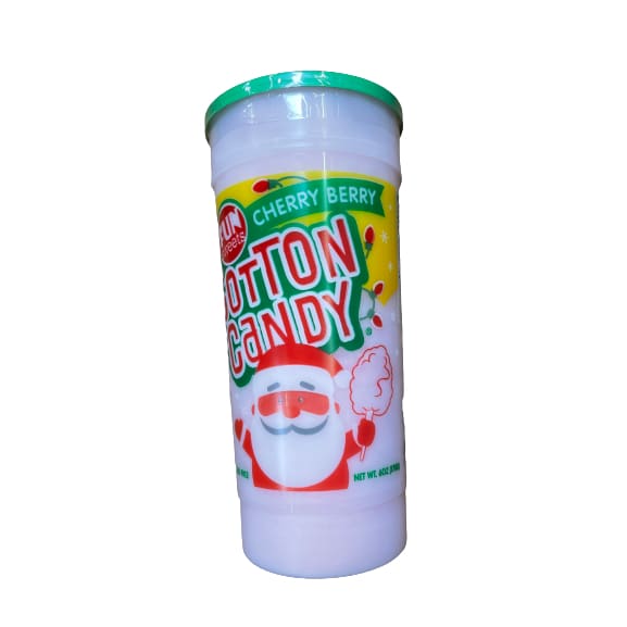Fun Sweet Brand 6oz Classic Santa Xmas Cotton Candy - Fun Sweet