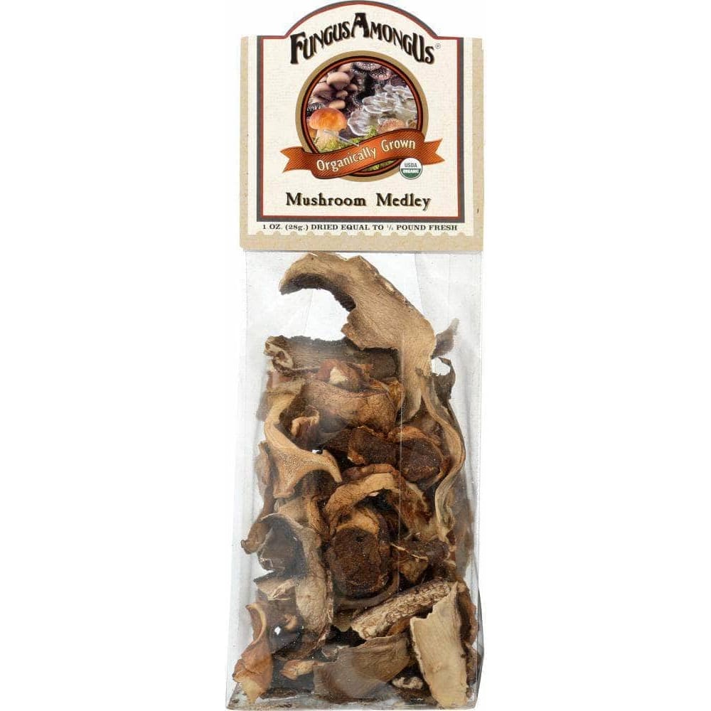 Fungusamongus Fungusamongus Organic Dried Medley Mushroom, 1 oz