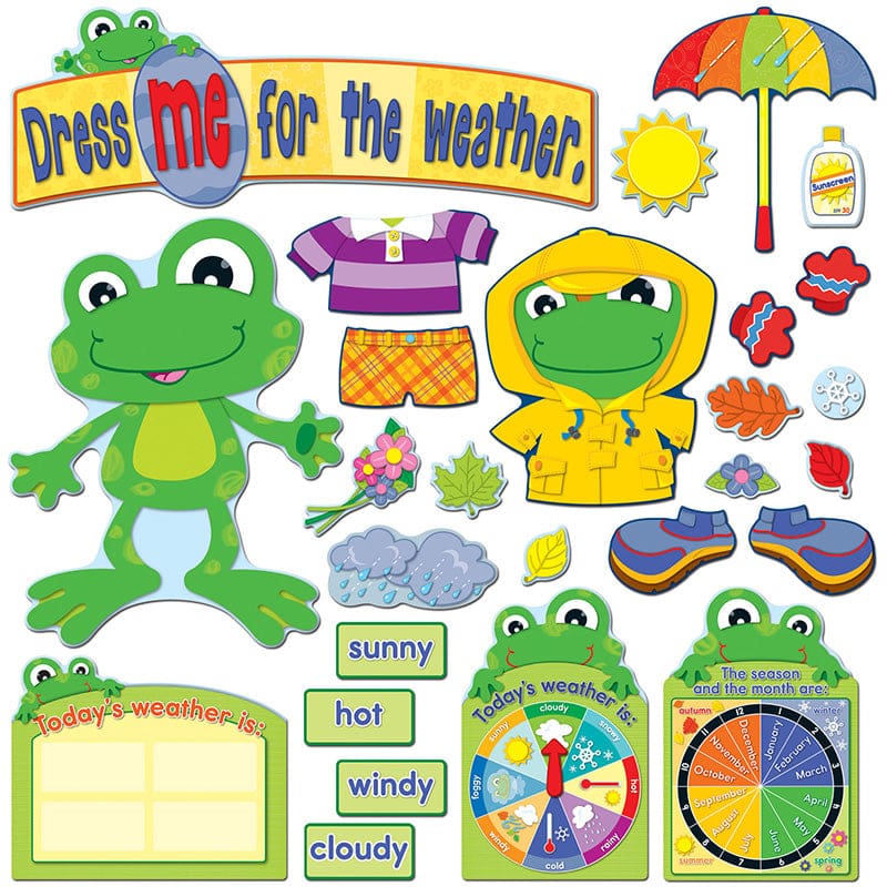 Funky Frog Weather Bb Set (Pack of 3) - Science - Carson Dellosa Education