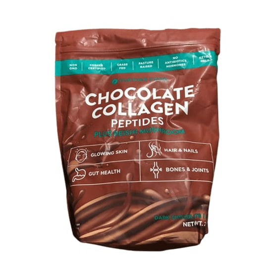 Further Food Chocolate Collagen Peptides Powder Plus Reishi Mushroom, 22 oz - ShelHealth.Com