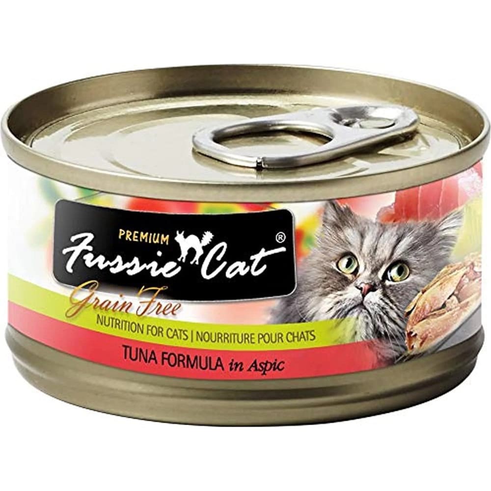 Fussie Cat Premium Tuna With Aspic 5.5oz/24 Can - Pet Supplies - Fussie