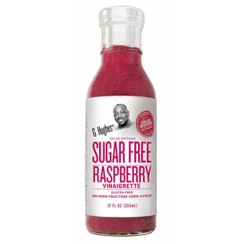 G HUGHES Grocery > Salad Dressings G HUGHES: Raspberry Vinaigrette Sugar Free, 12 fo