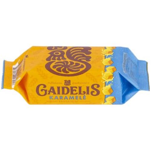 GAIDELIS Cookies with Caramel 5.64 oz. (160 g.) - Pergale