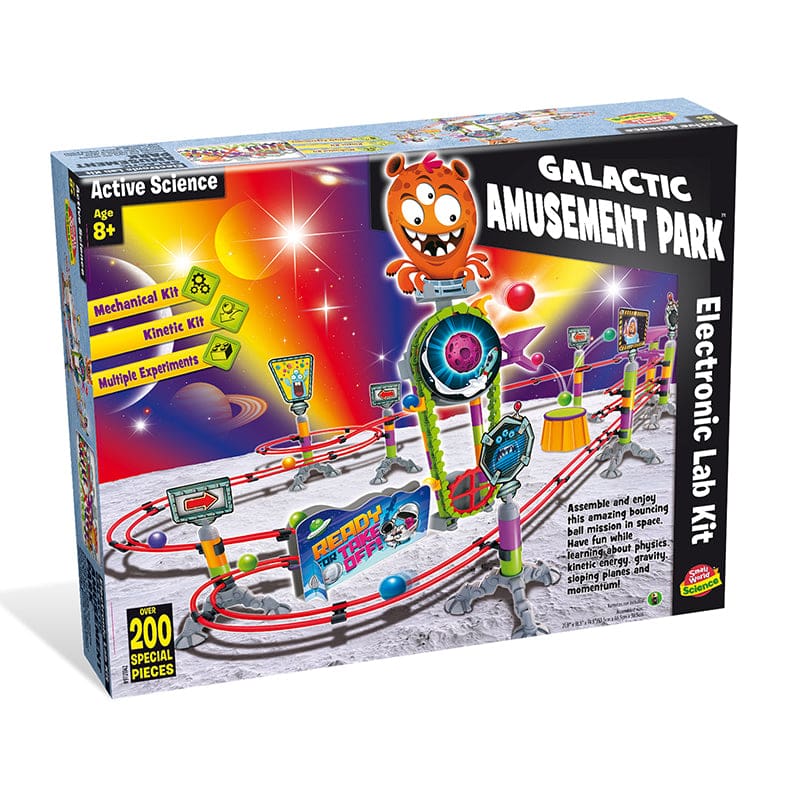 Galactc Amusmnt Park Electronic Lab Active Science Kit - Experiments - Small World Toys