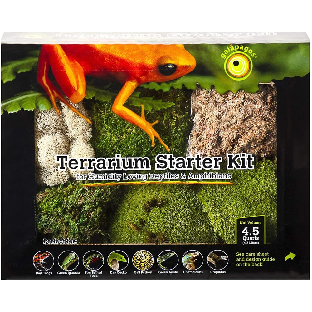 Galapagos Humid Environment Terrarium Starter Kit - Pet Supplies - Galapagos