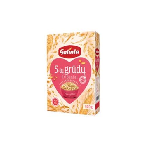 GALINTA Five Grains Flakes 17.64 oz. (500 g.) - Galinta