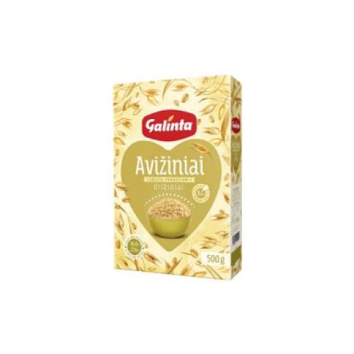 GALINTA Quickly Prepared Oatflakes 17.64 oz. (500 g.) - Galinta