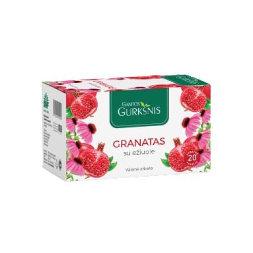 Gamtos Gruksnis Pomegranate Tea with Echinacea 20 pcs. - Gamtos Gurksnis