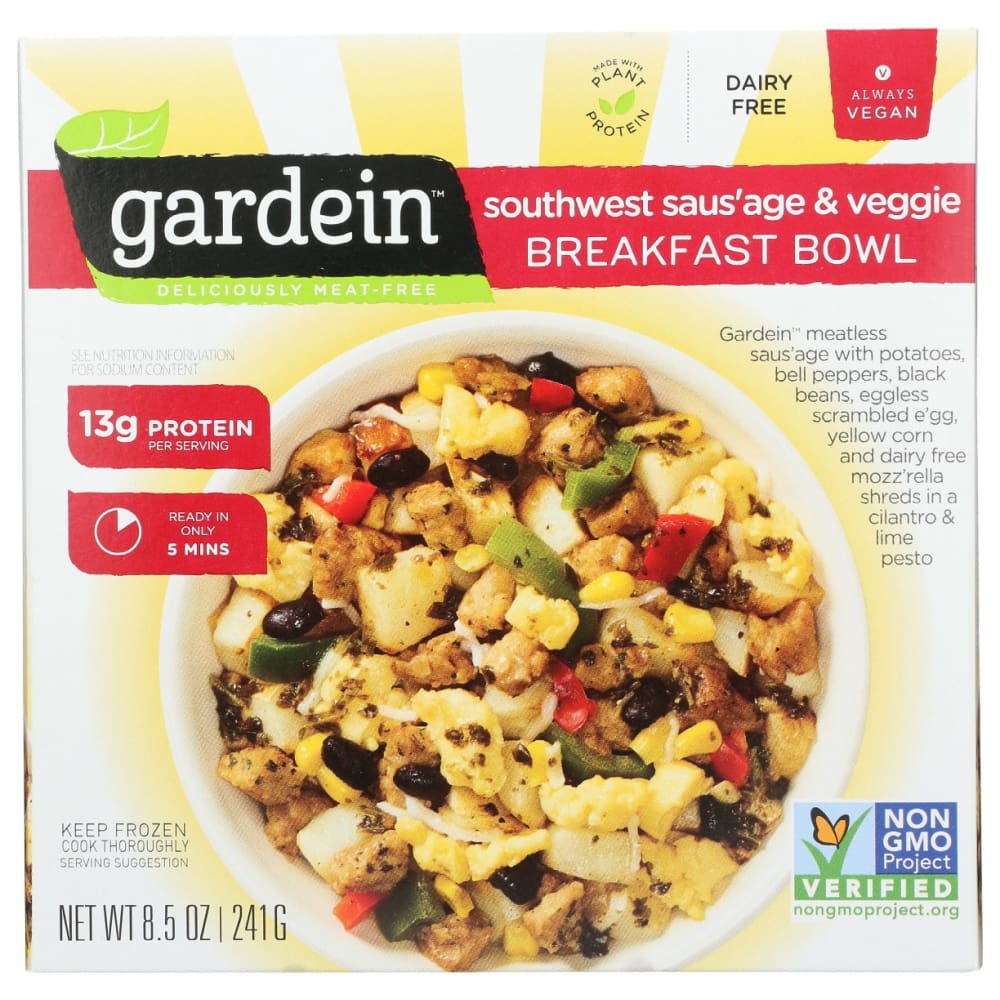 GARDEIN: Bowl Ss Sw Sasge Vegetbl 8.5 oz - Grocery > Frozen - GARDEIN