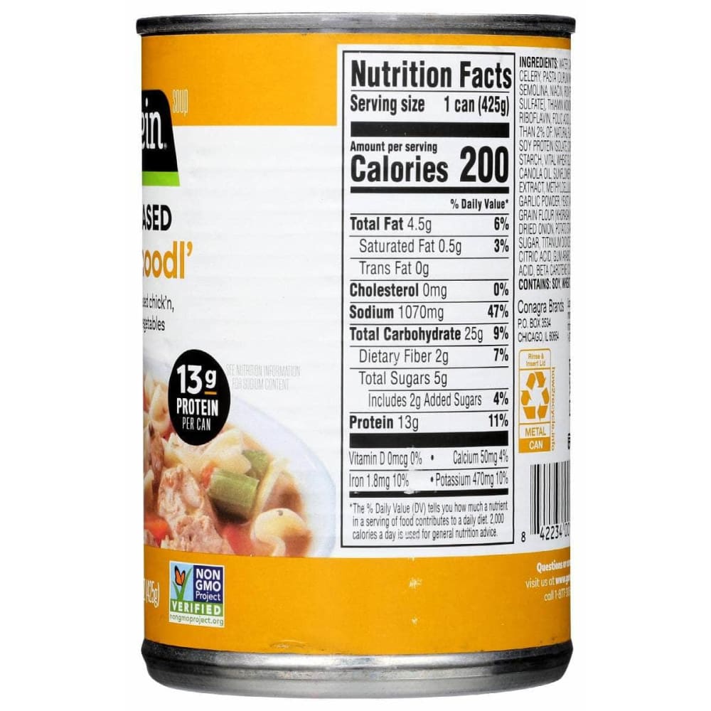GARDEIN Grocery > Soups & Stocks GARDEIN: Soup Chickn Noodl, 15 oz