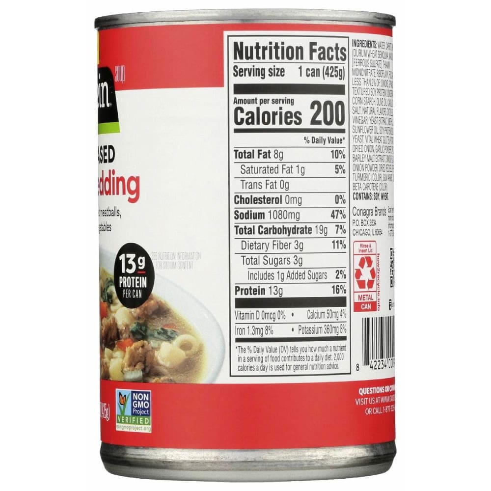 GARDEIN Grocery > Soups & Stocks GARDEIN: Soup Italian Wedding, 15 oz