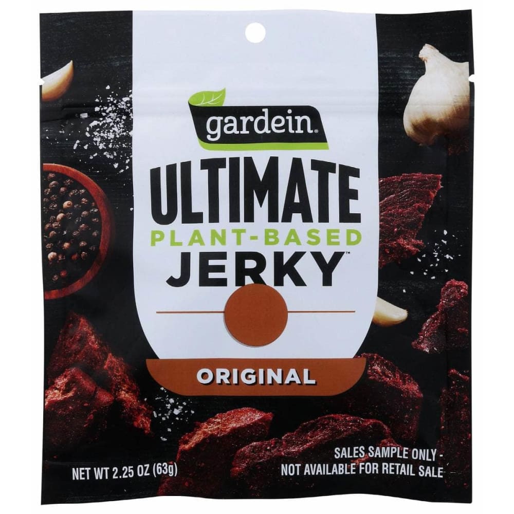 GARDEIN Grocery > SHELF STABLE JERKY & MEAT SNACKS GARDEIN: Ultimate Plant Based Jerky Original, 2.25 oz