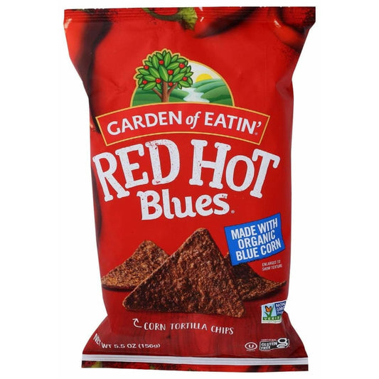 GARDEN OF EATIN Garden Of Eatin Red Hot Blues Tortilla Chips, 5.5 Oz
