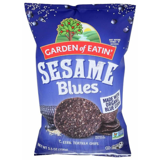 GARDEN OF EATIN Garden Of Eatin Sesame Blues Tortilla Chips, 5.5 Oz