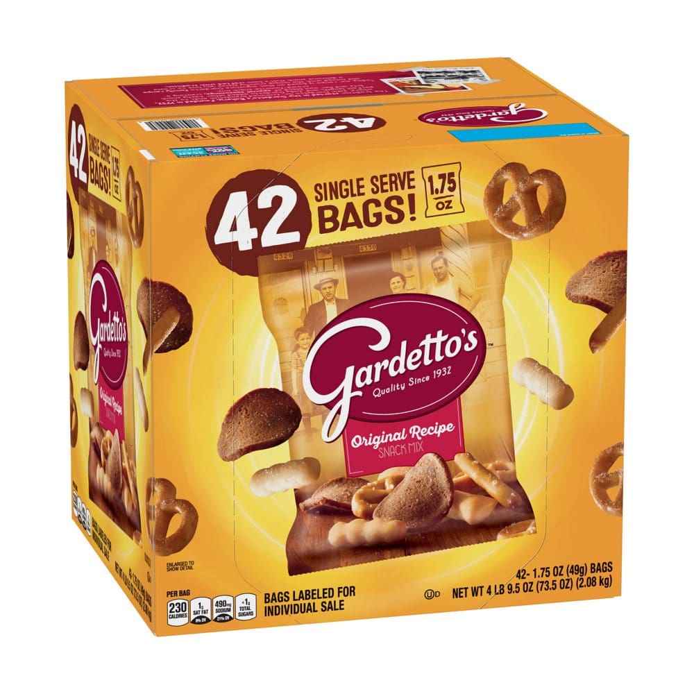 Gardetto’s Original Recipe Snack Mix (1.75 oz. 42 ct.) - Emergency Supplies - Gardetto’s Original